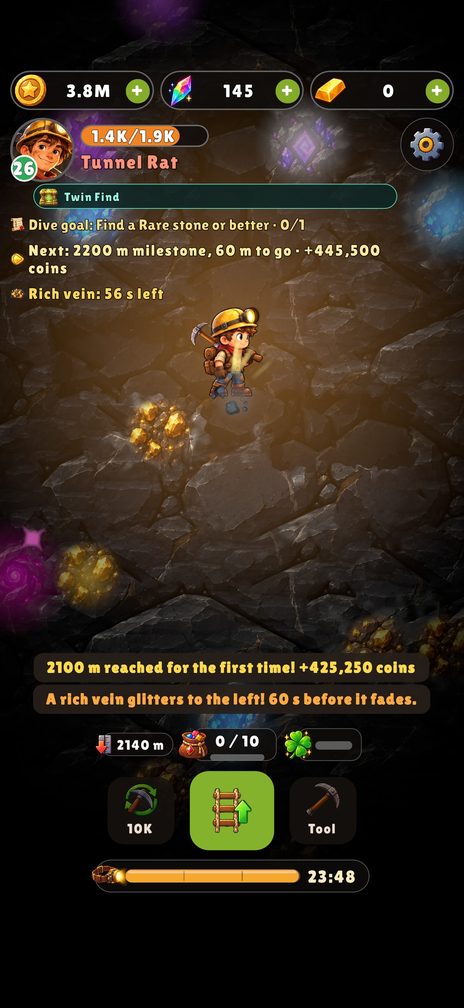 Digging deep in the mine