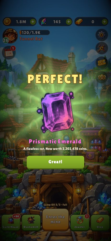 A perfect stone